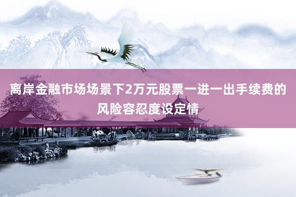 离岸金融市场场景下2万元股票一进一出手续费的风险容忍度设定情
